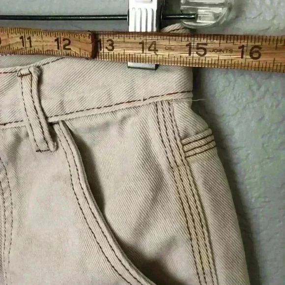 Simple Society Beige Cream Jeans 11/30 - Picture 4 of 10